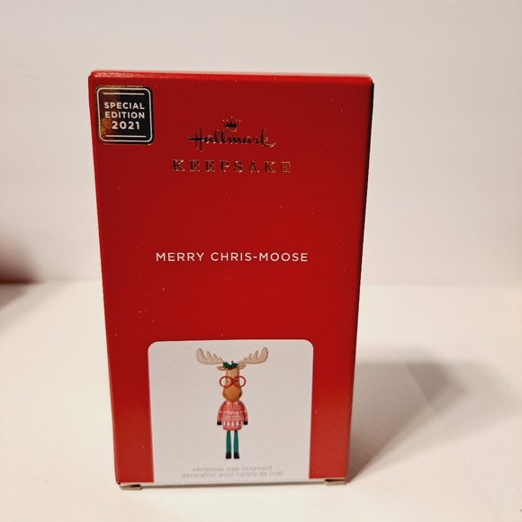 Merry Chris-Moose - Special Edition ~ Hallmark Keepsake ~ 2021 - Picture 3 of 15